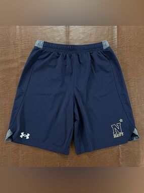 Under Armour Navy Midshipman Men’s Athletic Shorts - Size Small